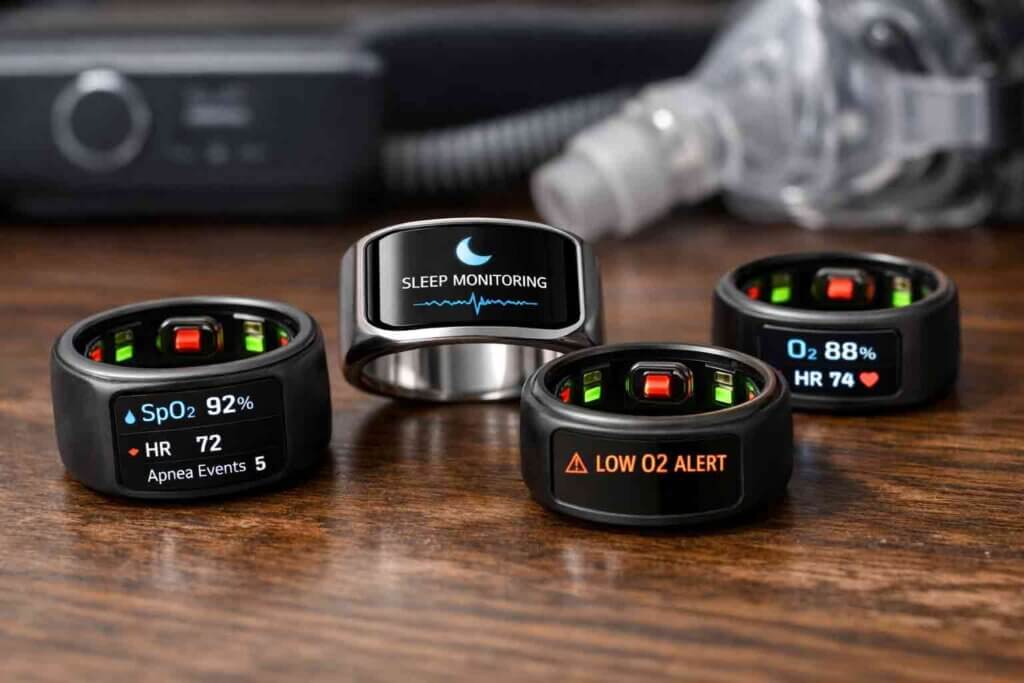 Sleep Apnea Ring Monitors