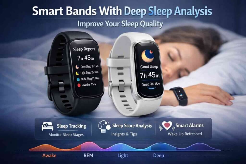 Smart Bands With Deep Sleep Analysis