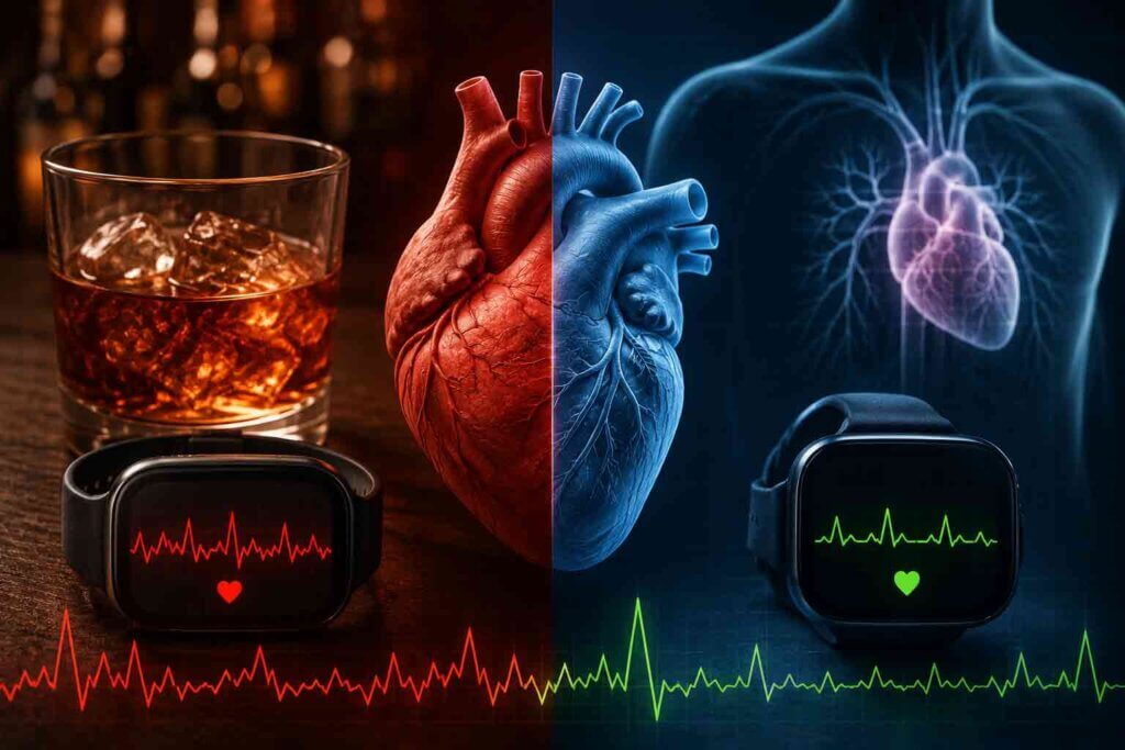 How Alcohol Affects Heart Rate Variability